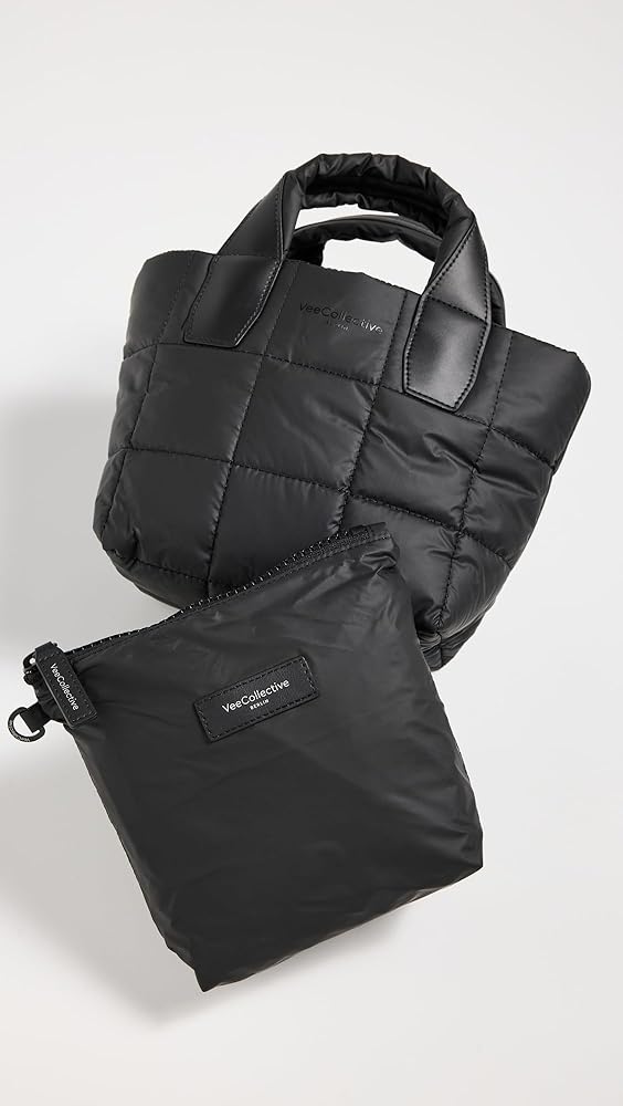 VeeCollective ヴィーコレクティブ UN3D PORTER M Porter Shopper | Matt Black Shopper Bags | VEE COLLECTIVE